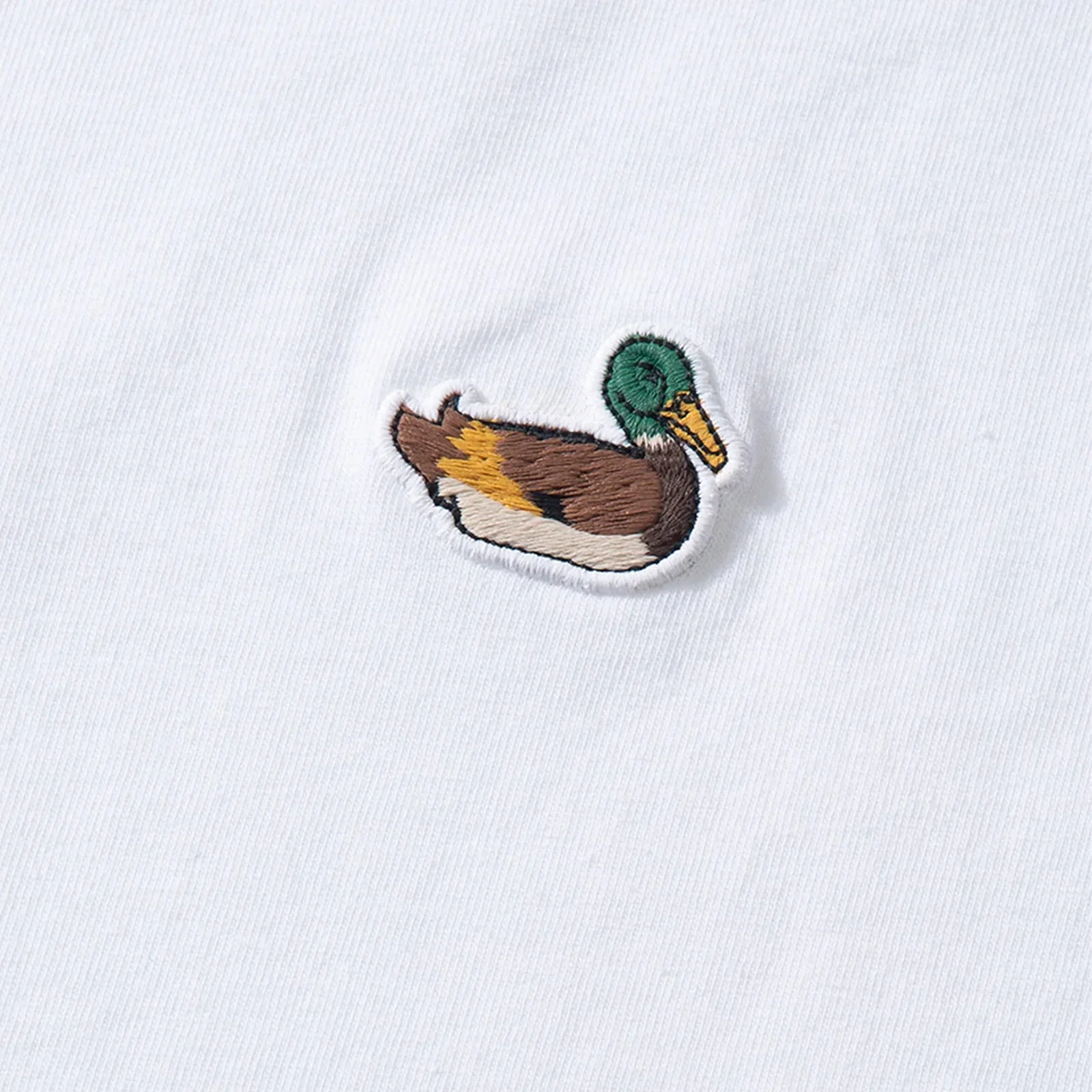 Duck Patch Tee NE plain white - Image 2