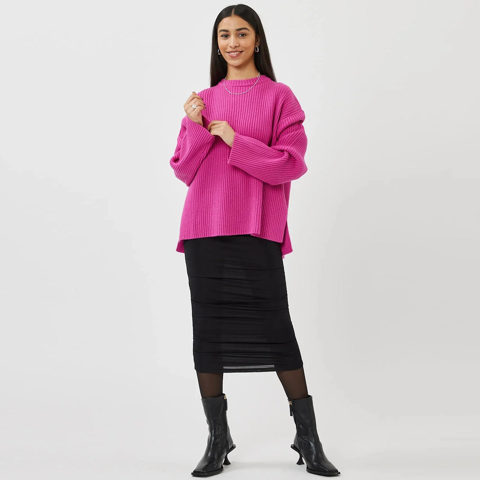 Eas Jumper 9952 fuchsia red - Image 2