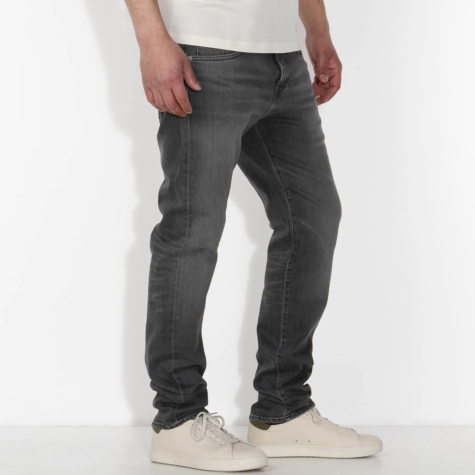 ED-80 CS Ayano Black Denim Jeans kentaro washed - Image 2