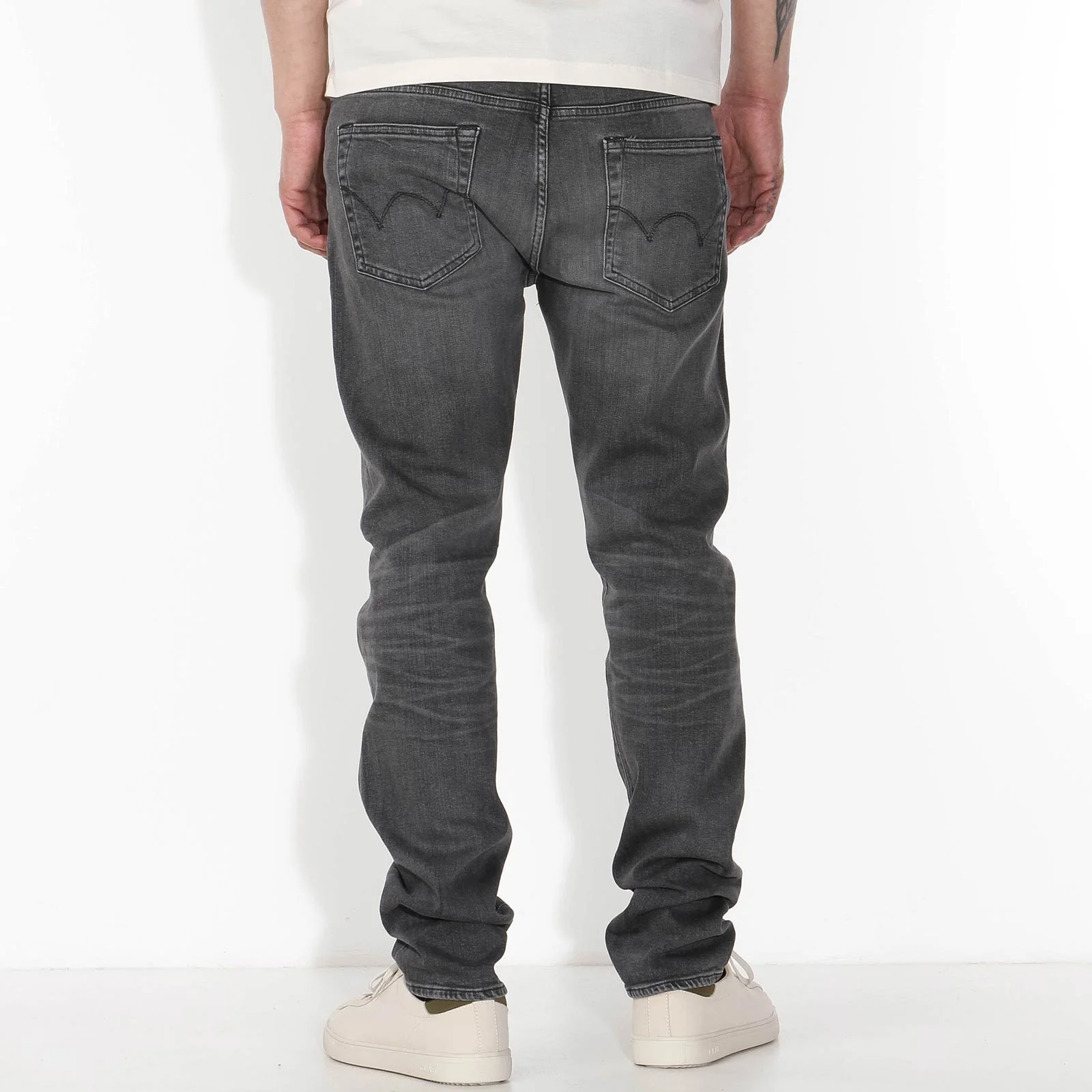 ED-80 CS Ayano Black Denim Jeans kentaro washed - Image 3