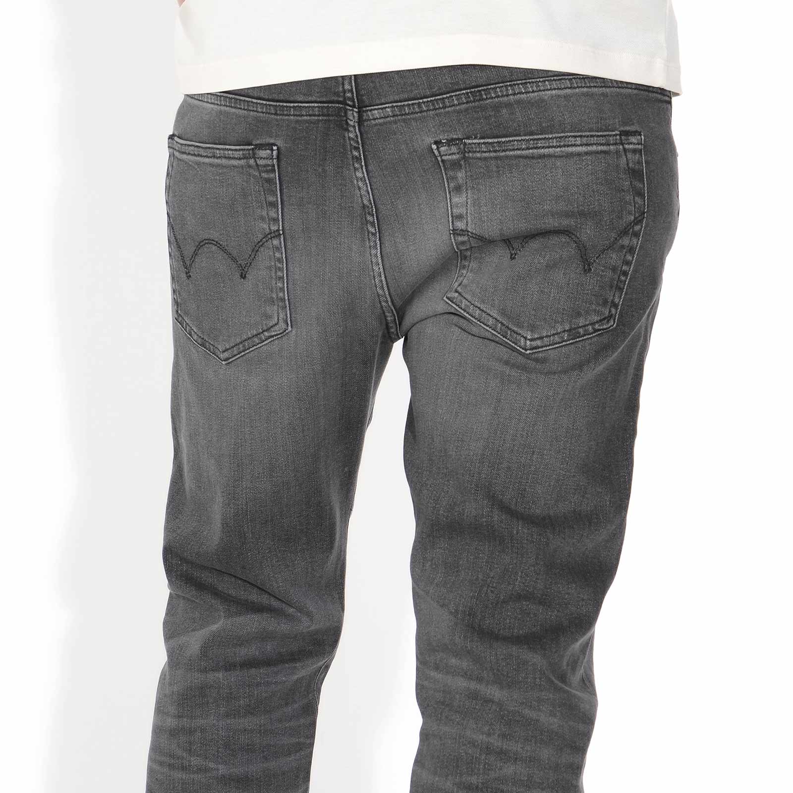 ED-80 CS Ayano Black Denim Jeans kentaro washed - Image 4
