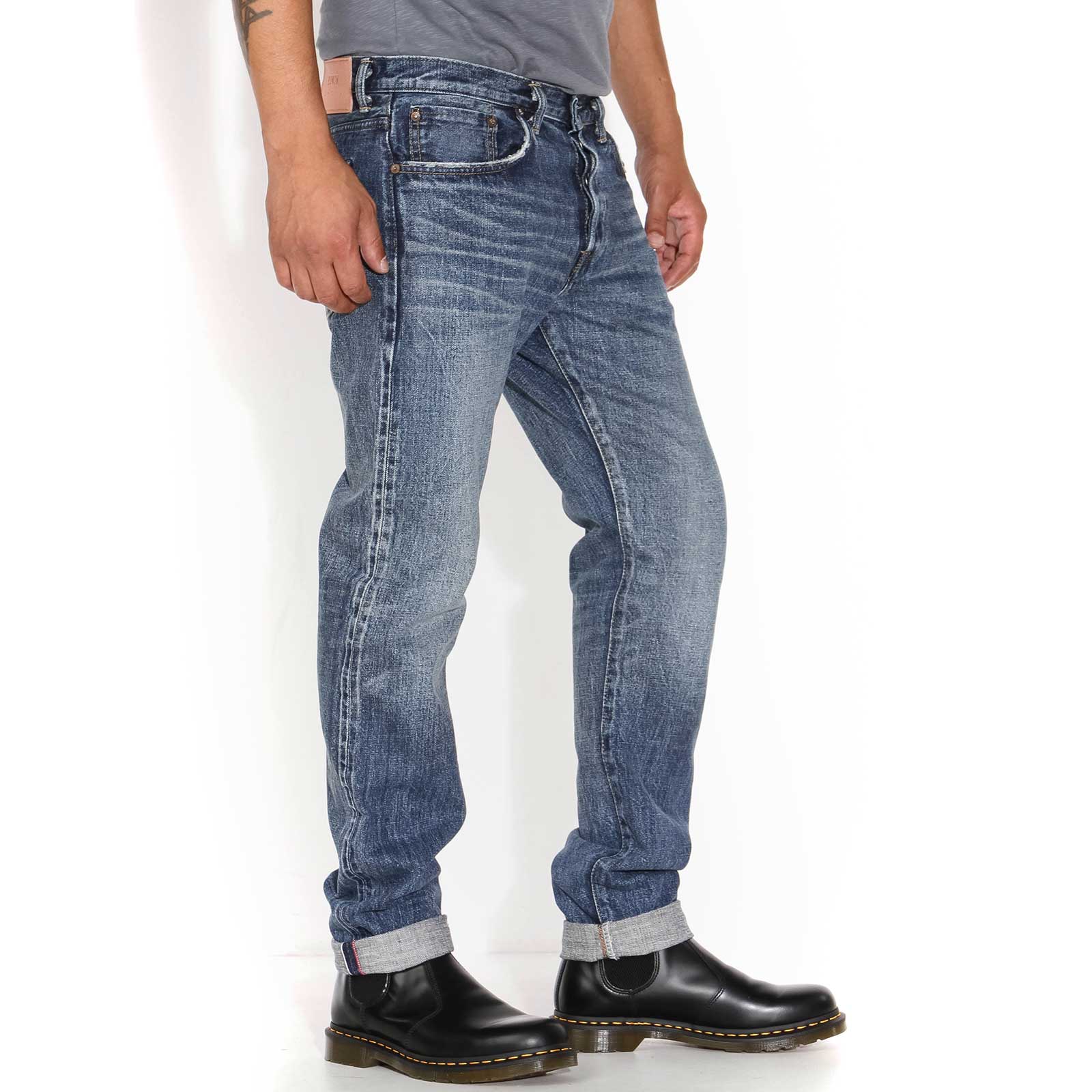 Regular Tapered Nihon Menpu blue mid-light used - Image 2