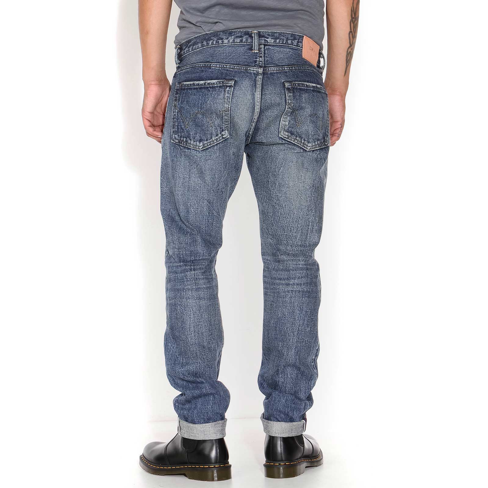 Regular Tapered Nihon Menpu blue mid-light used - Image 3