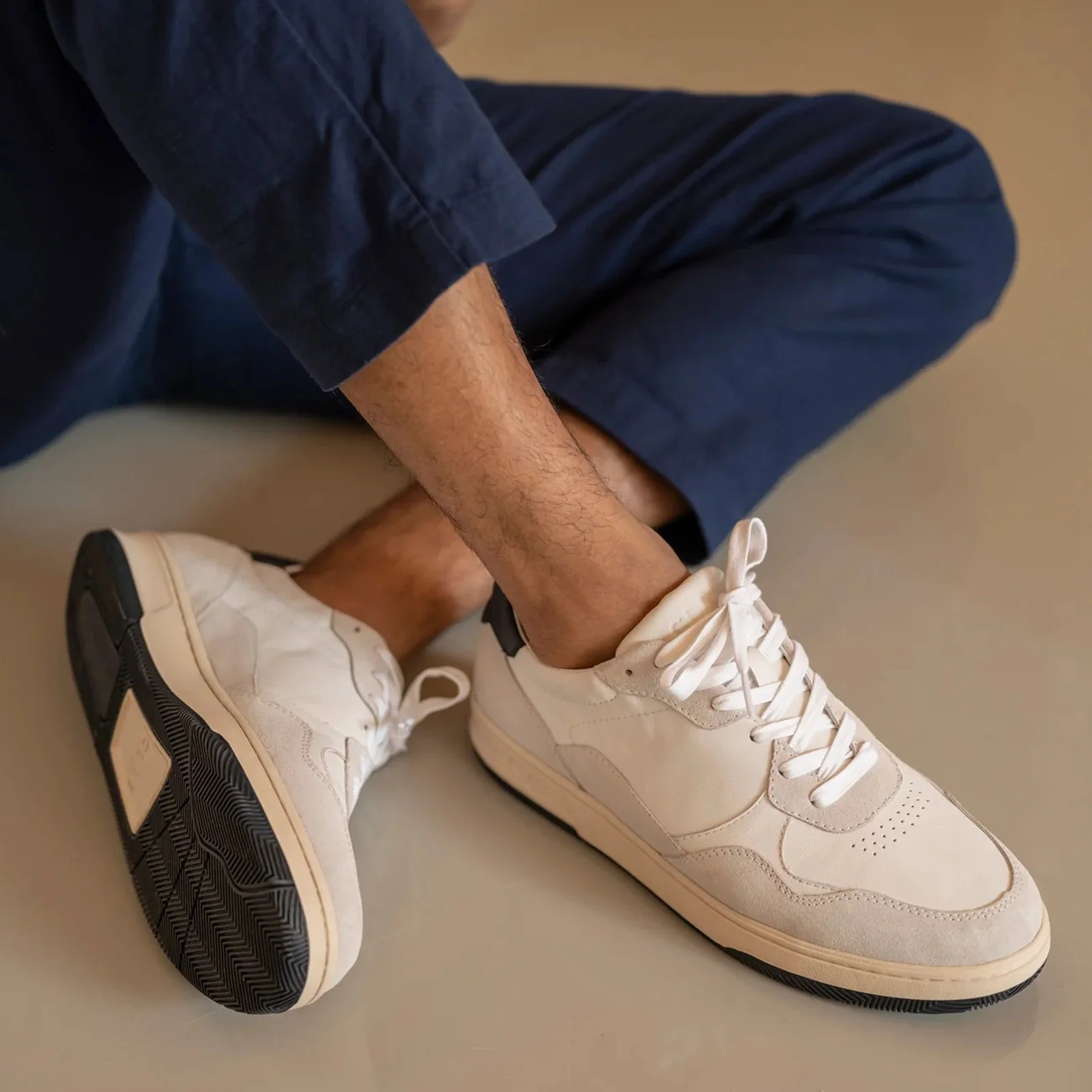 Elford Leather white/navy - Image 5