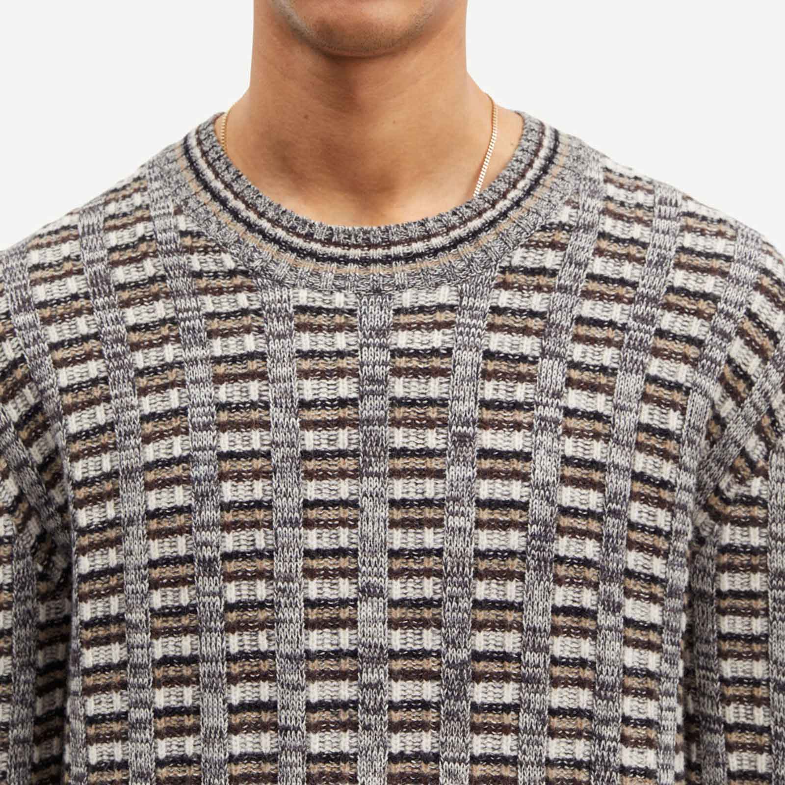 Eliott Crew Neck Jumper crocodile melange - Image 6