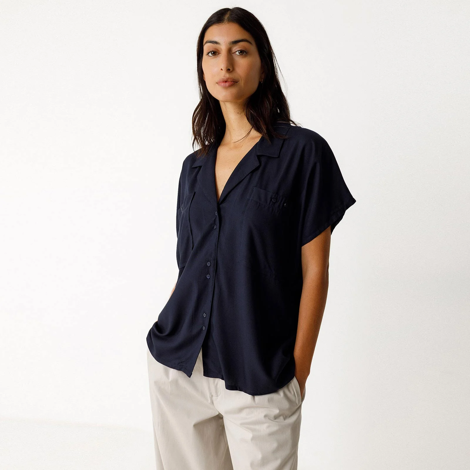 Elke Shirt navy