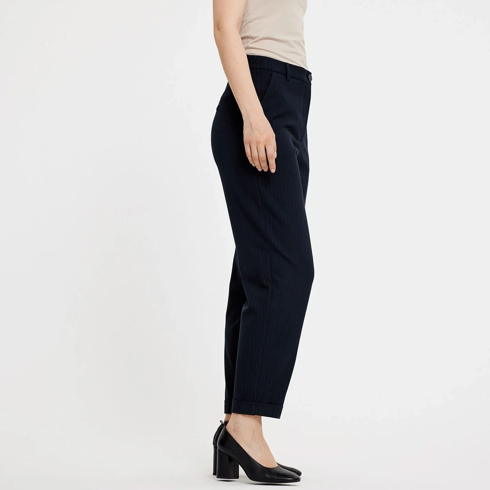 EmmaFV 553_GRS Pants navy pinstripe - Image 3