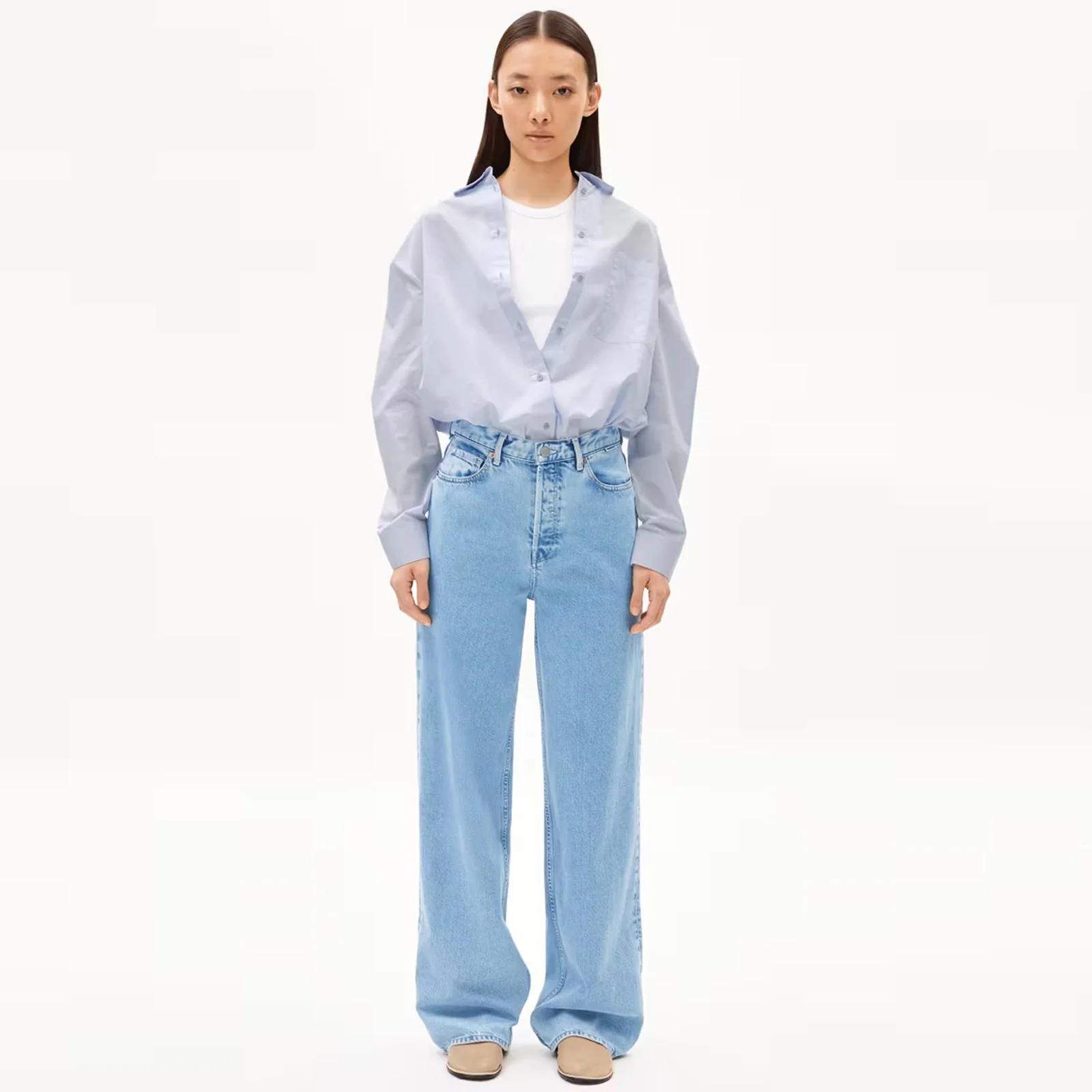 Enijaa Wide Leg Jeans horizon - Image 3