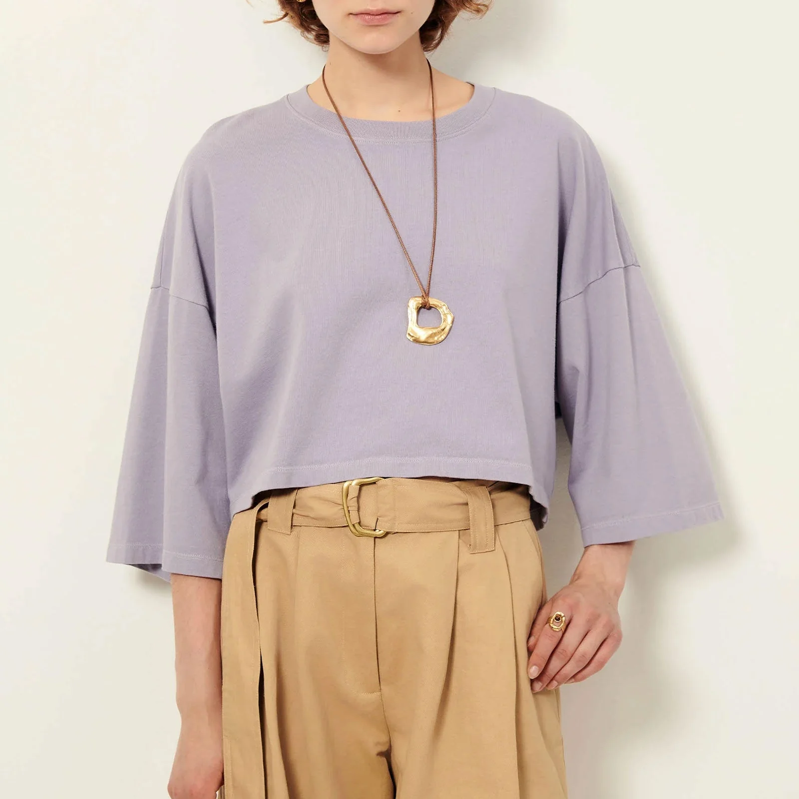 Epoteiro Oversize Tee Shirt lila stone