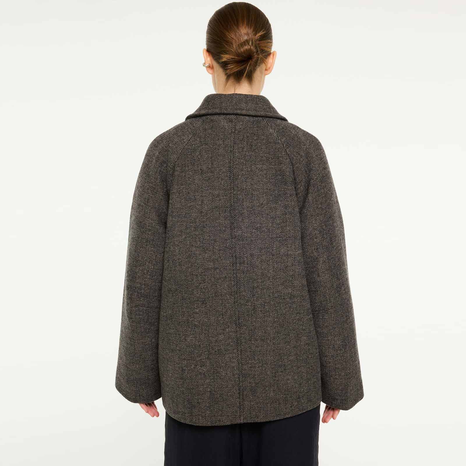 Erijana Wool Coat salt & pepper - Image 2