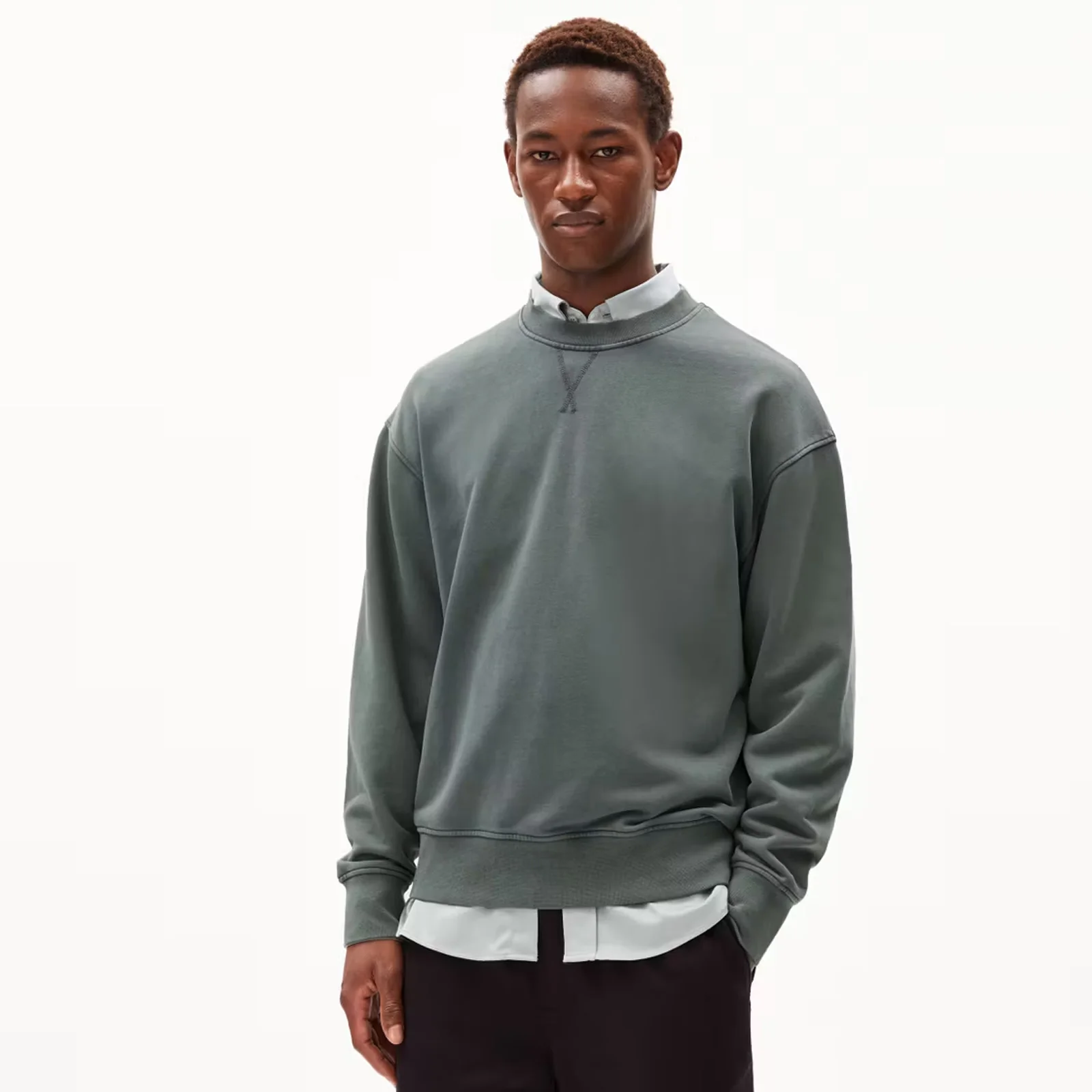 Esaad GMT DYE Sweatshirt space steel - Image 2