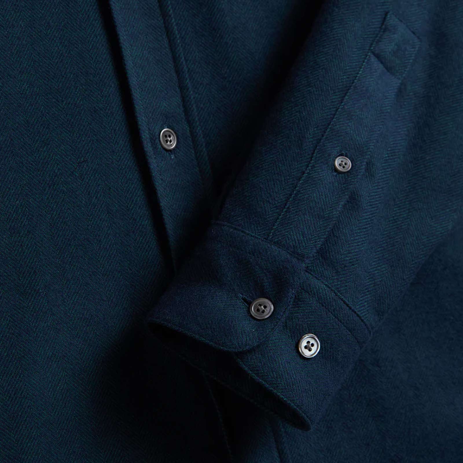Espiga Flannel Shirt green - Image 3