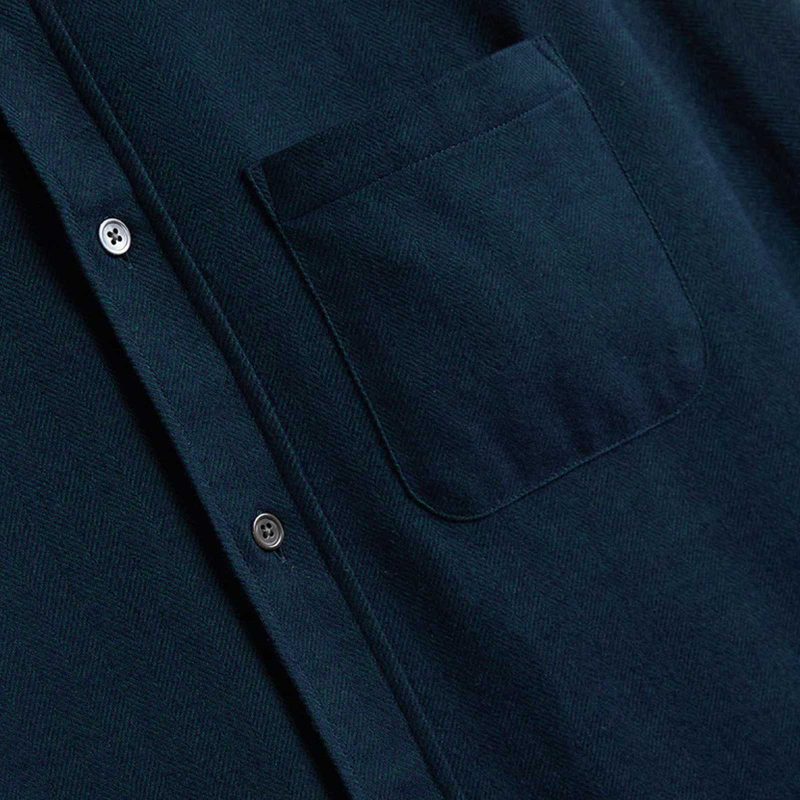 Espiga Flannel Shirt green - Image 4