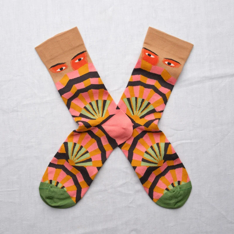 Eventail praliné Socks EV1-01