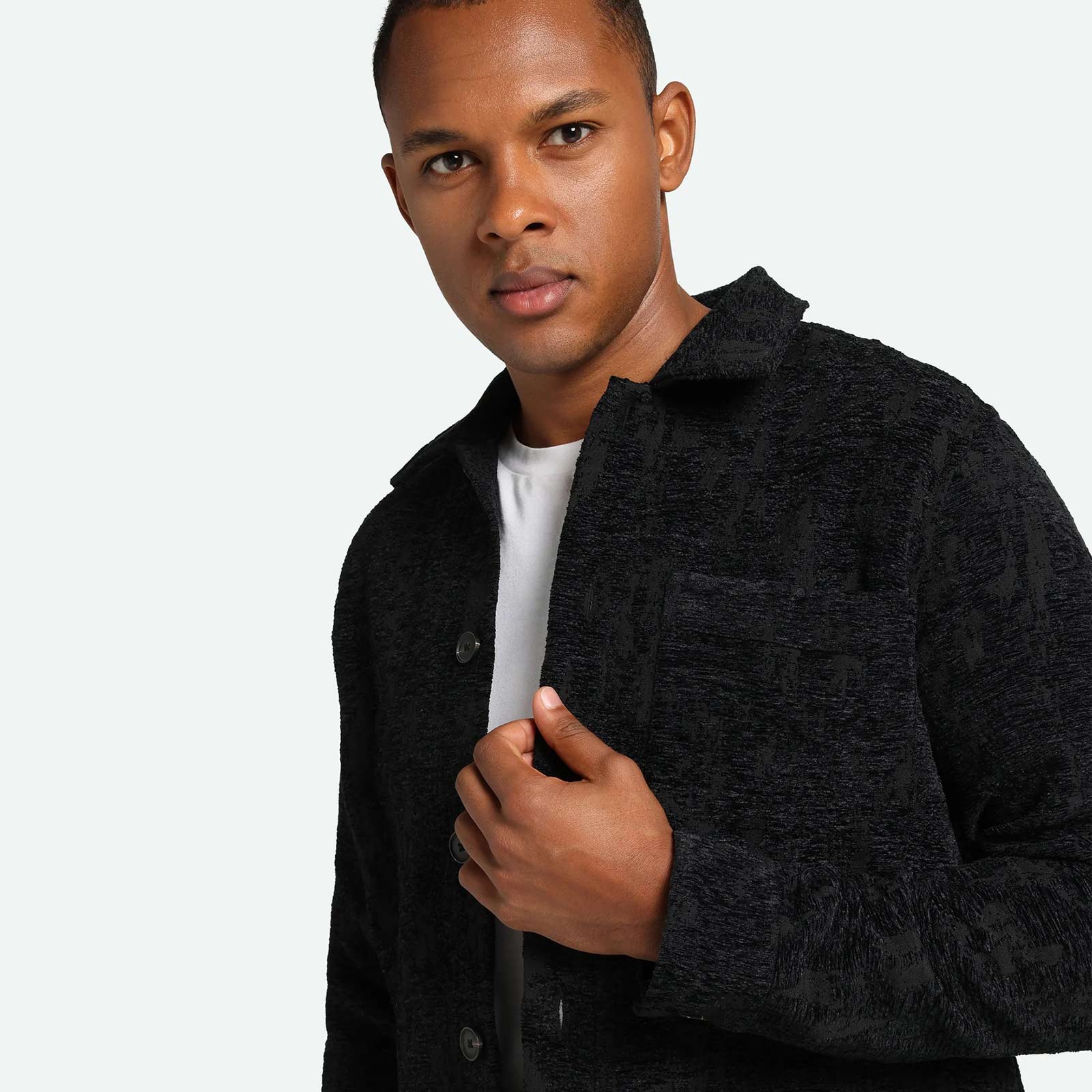 Ezram Rlx 3987 Overshirt black - Image 6