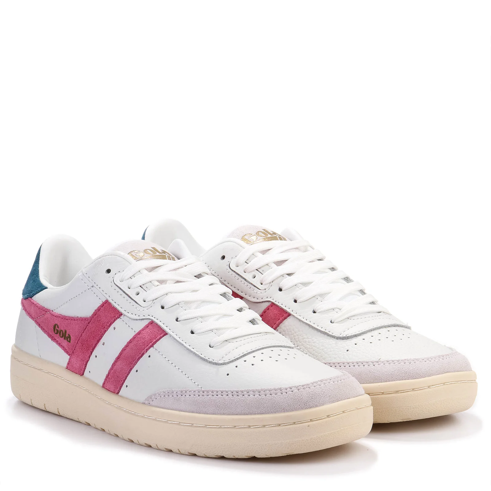 Falcon Classics white/fluro pink/peacock - Image 2