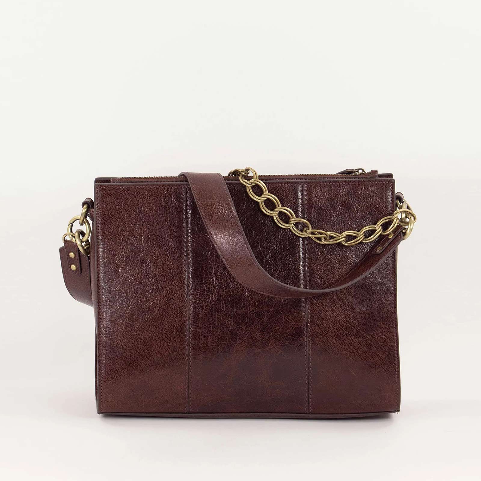Farawa Leather Bag brownwhisky - Image 3