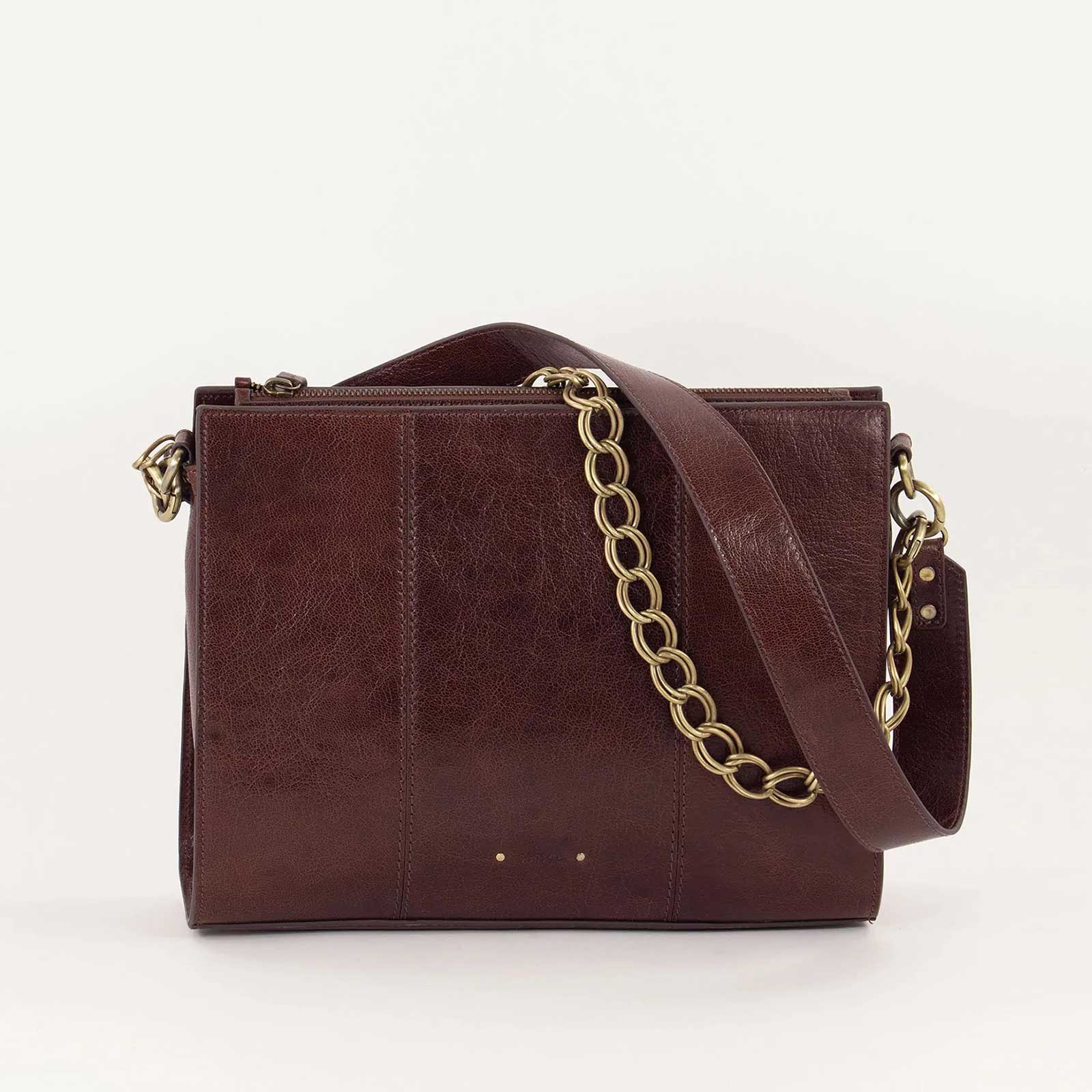 Farawa Leather Bag brownwhisky - Image 5