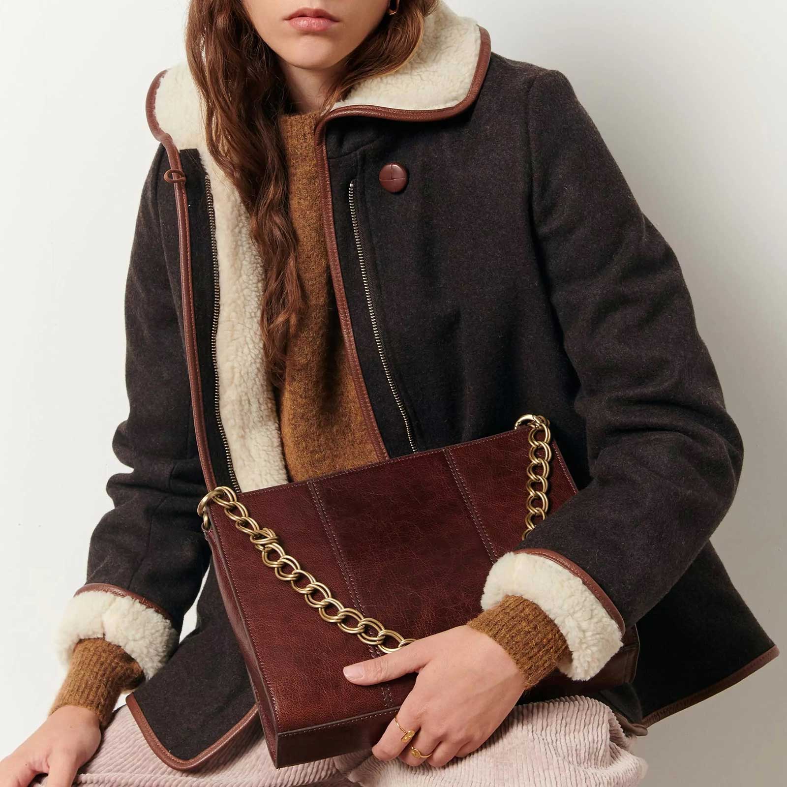 Farawa Leather Bag brownwhisky - Image 6