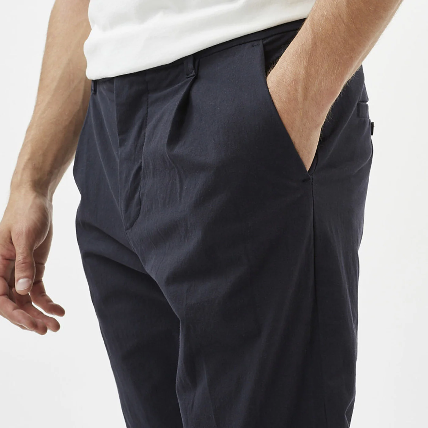 Faro Chino Pant navy blazer matte - Image 3