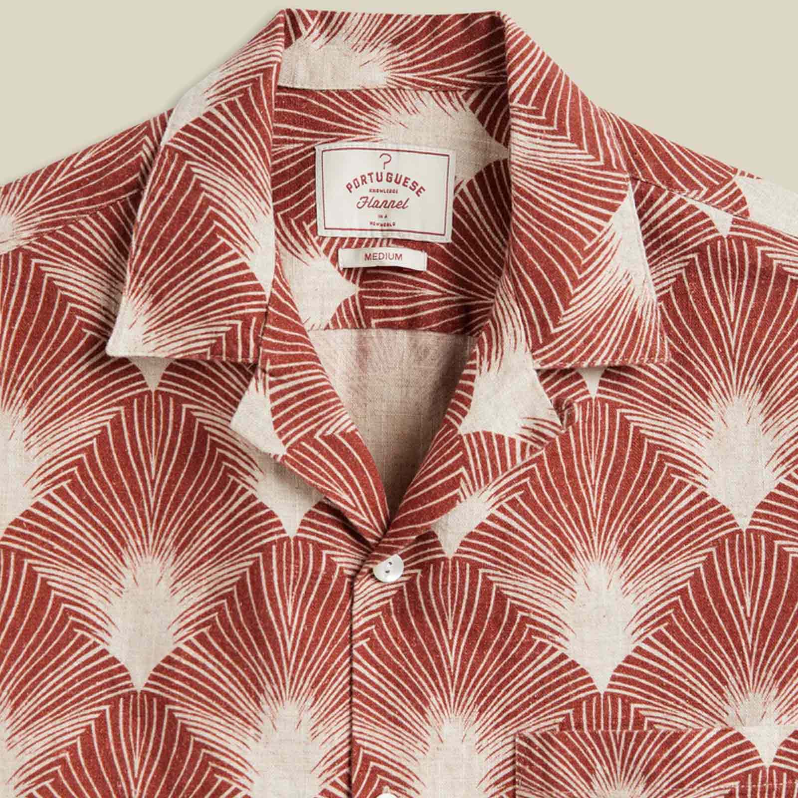 Feathers S/S Shirt burnt sienna - Image 2
