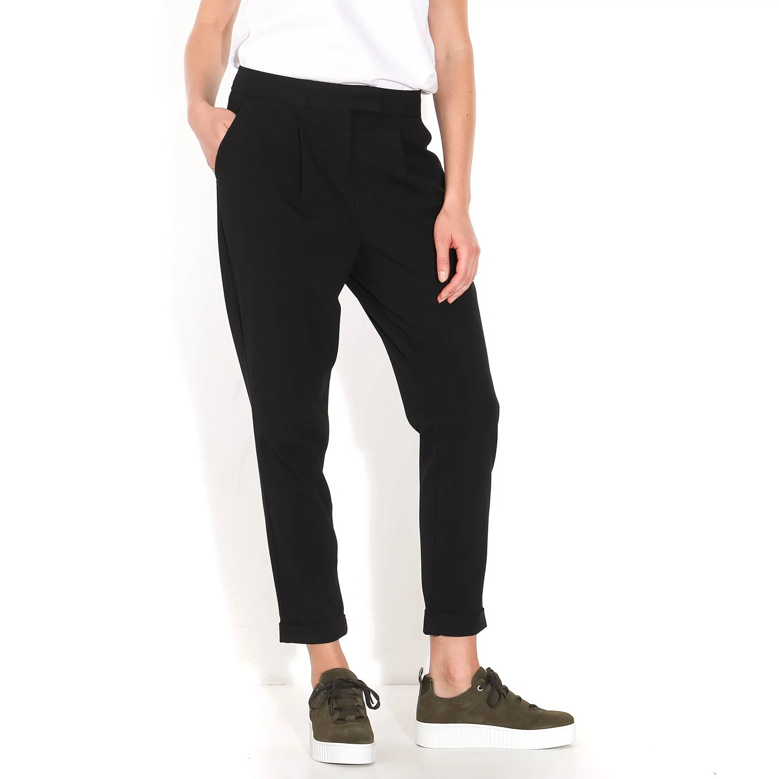 Ella Crop 547 Pant black - Image 5