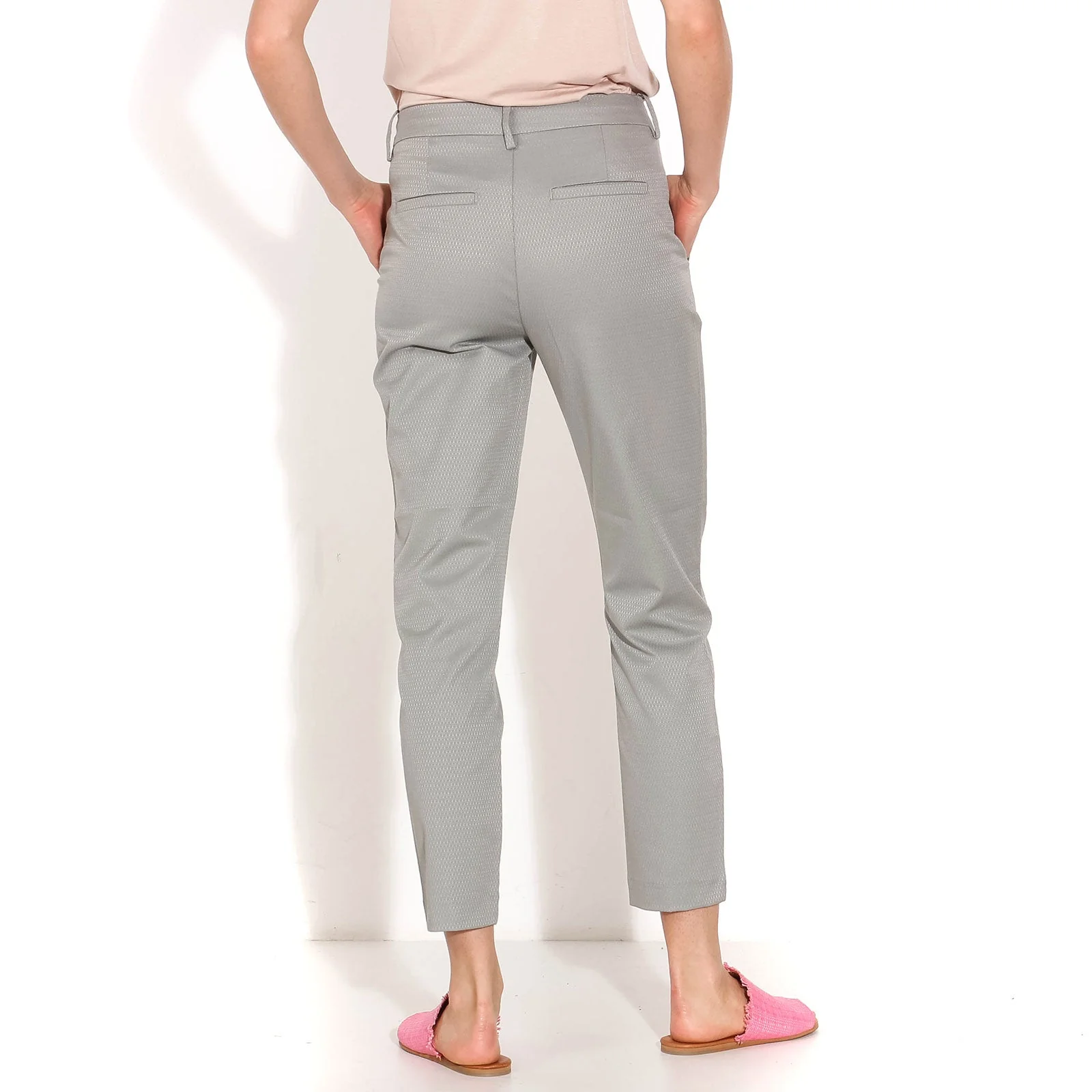 Kylie Crop 705 Pant grey - Image 5