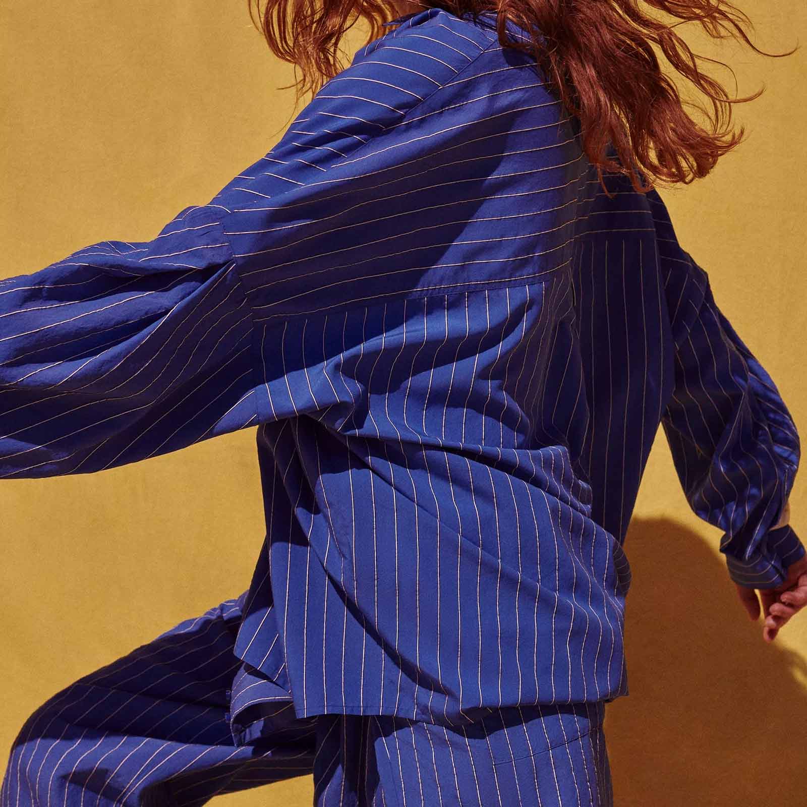 Fontania Blouse office blue - Image 7