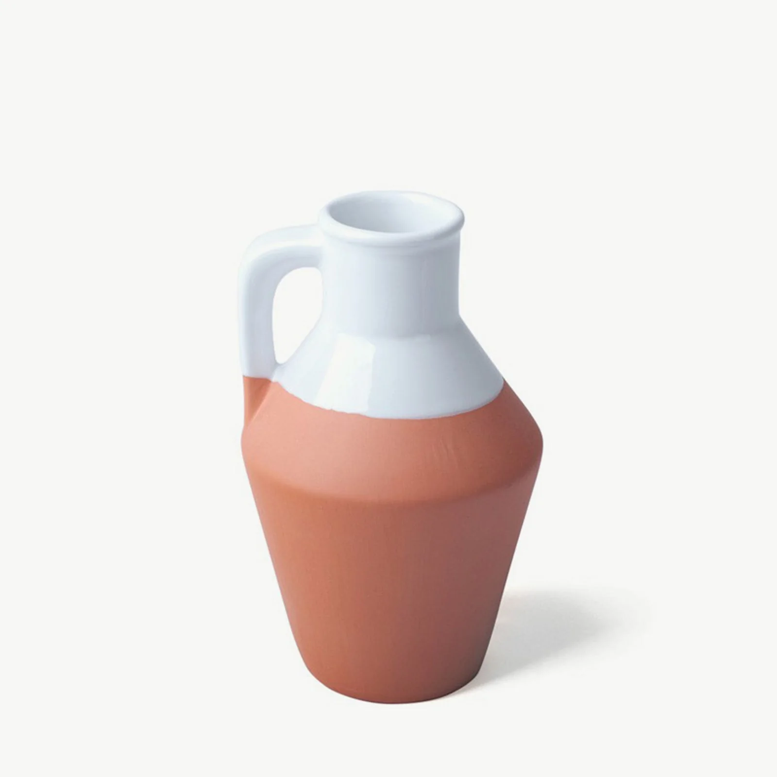 Fortunato Vase white glazed