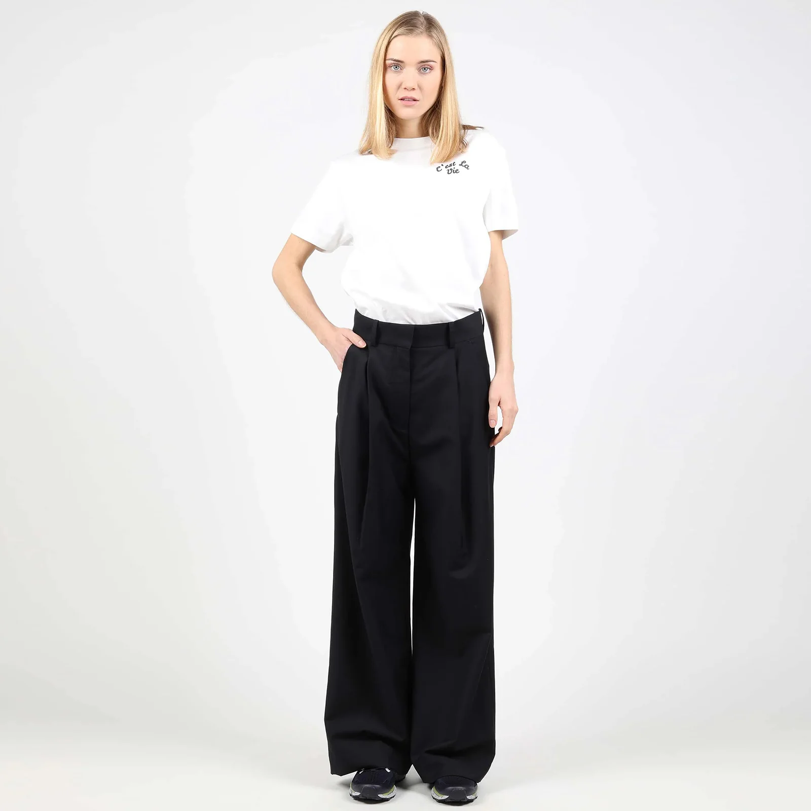 Franny Suit Pants navy blue - Image 2