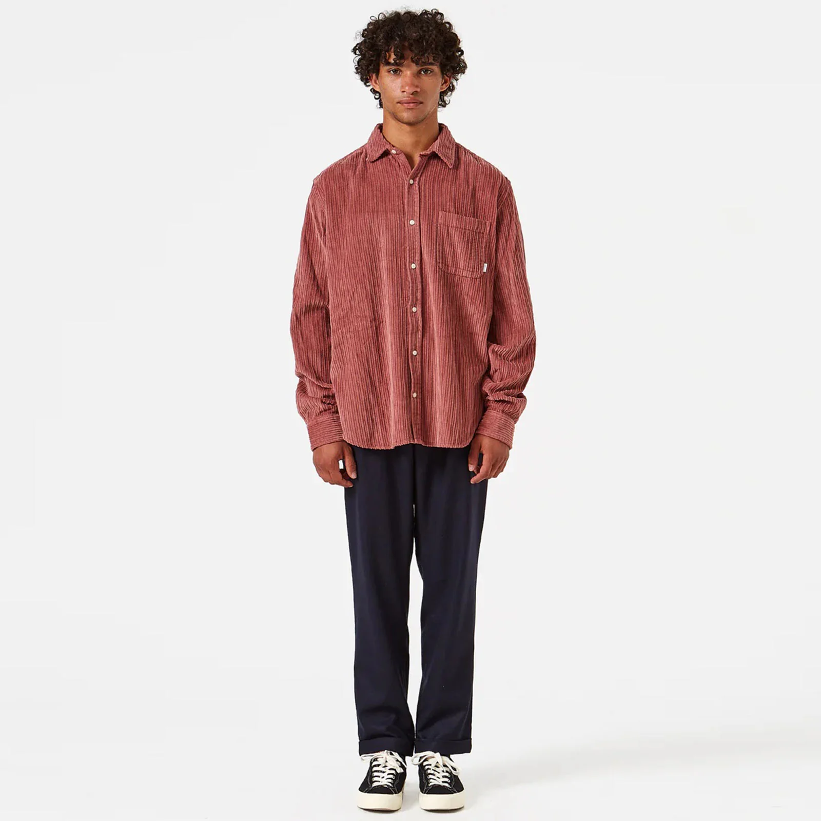 French Cord Shirt salmon