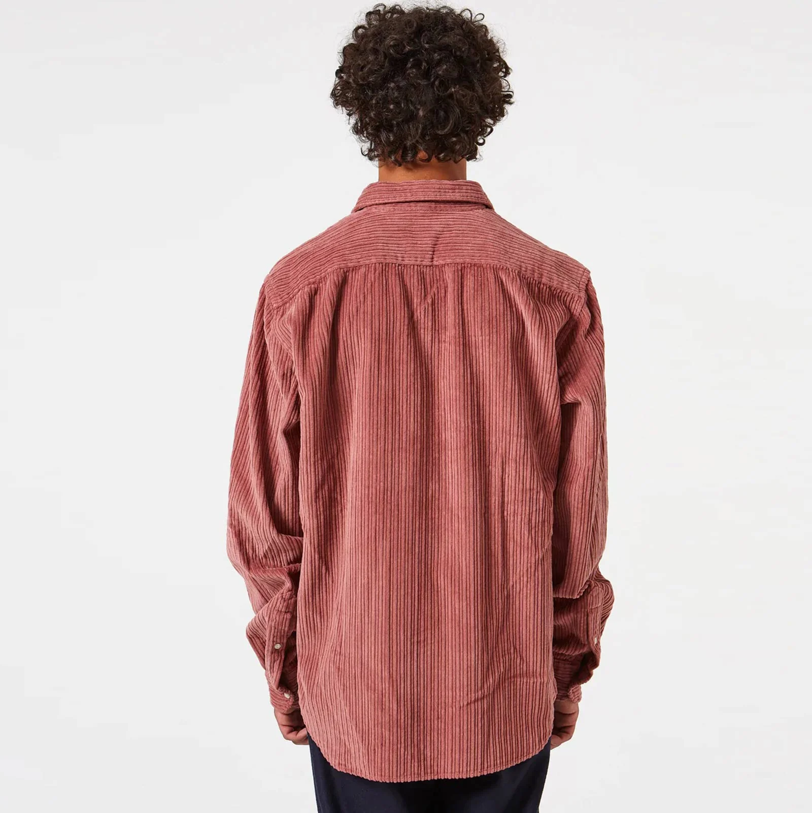 French Cord Shirt salmon - Image 4