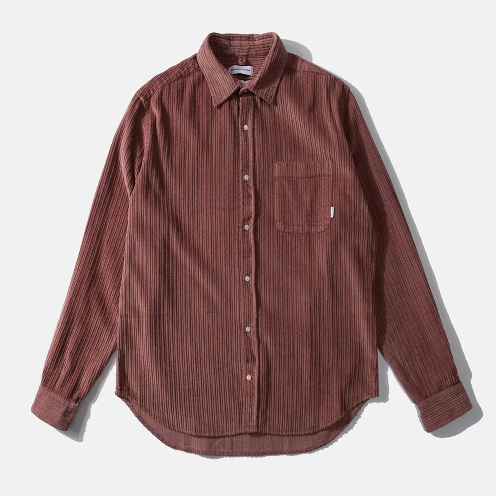 French Cord Shirt salmon - Image 5