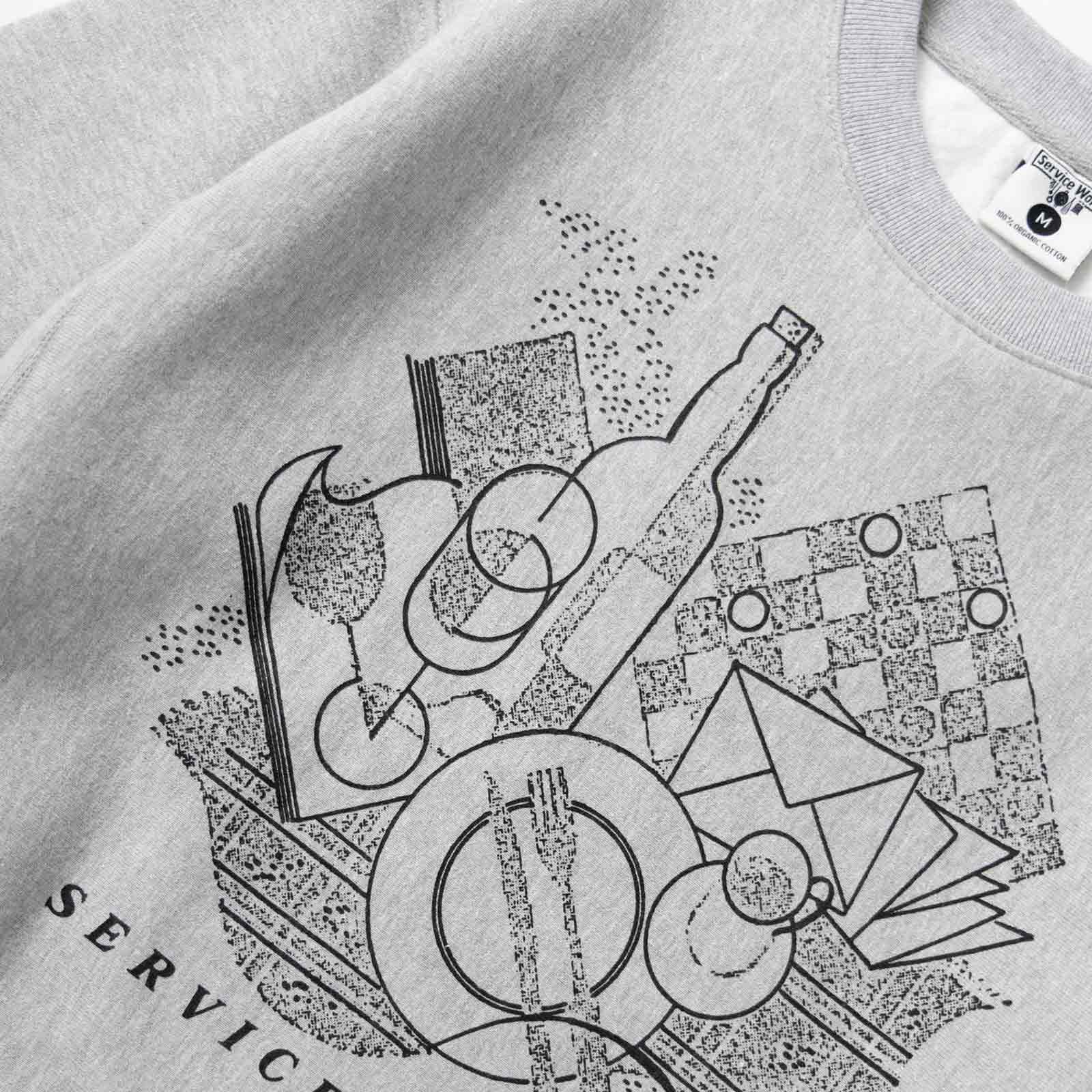 Frequent Flyer Crewneck heather grey - Image 2