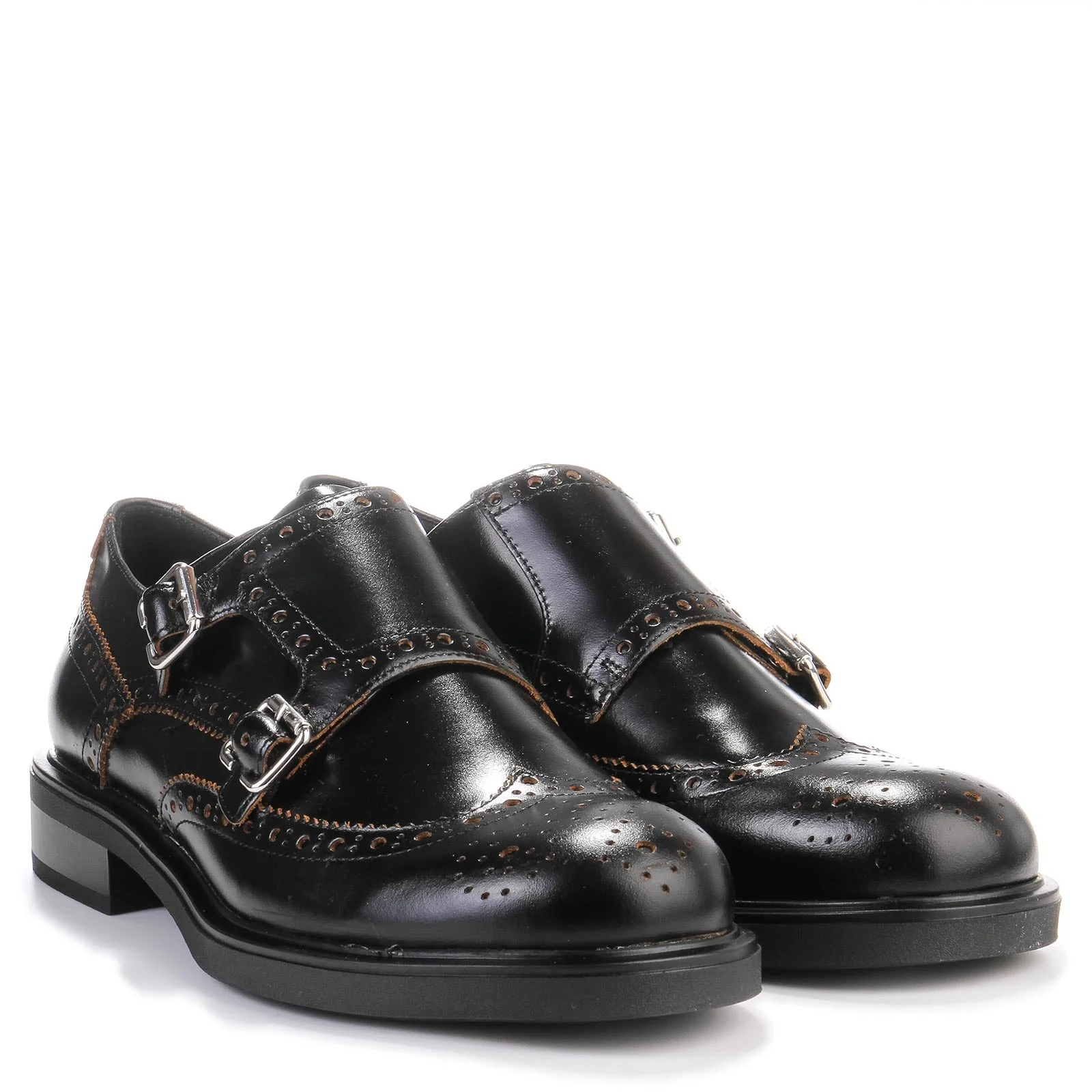 Freya 6006 Brogue Shoes black - Image 2