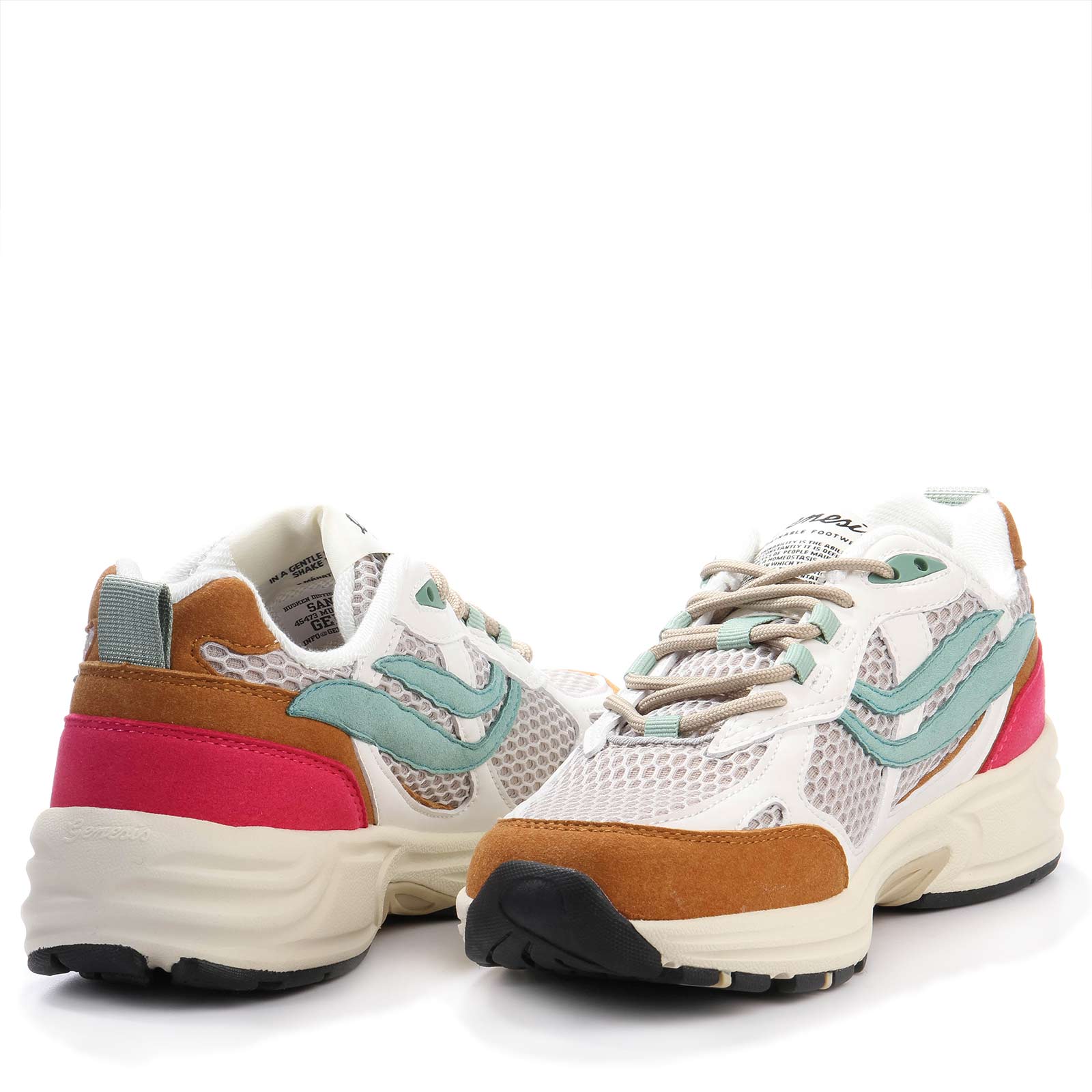G-Eco'99 2-Tone Mesh cognac/white/grey - Image 3