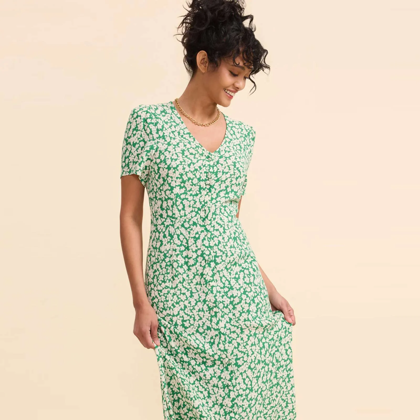Galadriel Dress miniflowers - Image 4