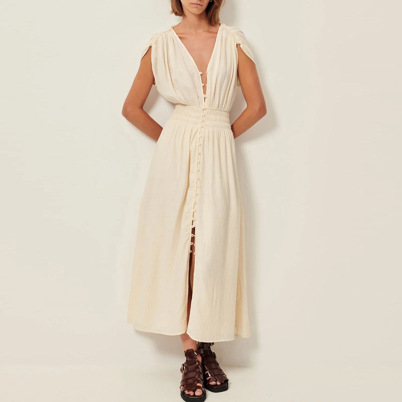 Galiane Dress ecume
