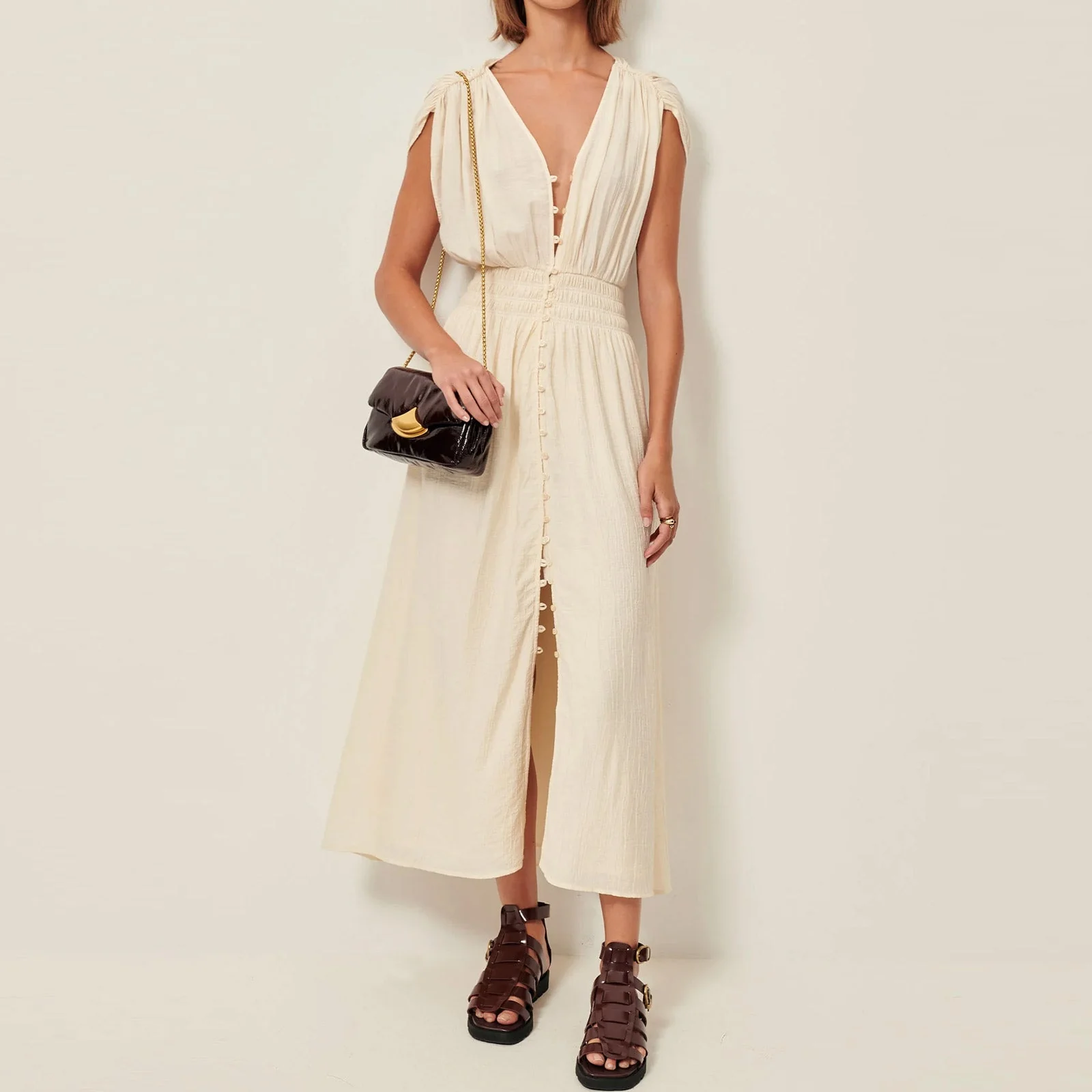 Galiane Dress ecume - Image 3