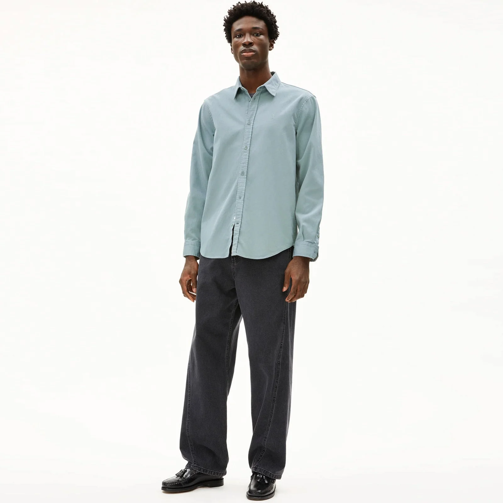 Giaalo GMT Dye Overshirt mystic swamp - Image 3