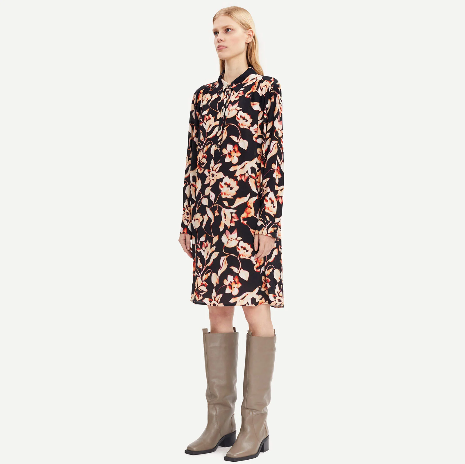 Gillian Dress AOP dreamy rose - Image 2