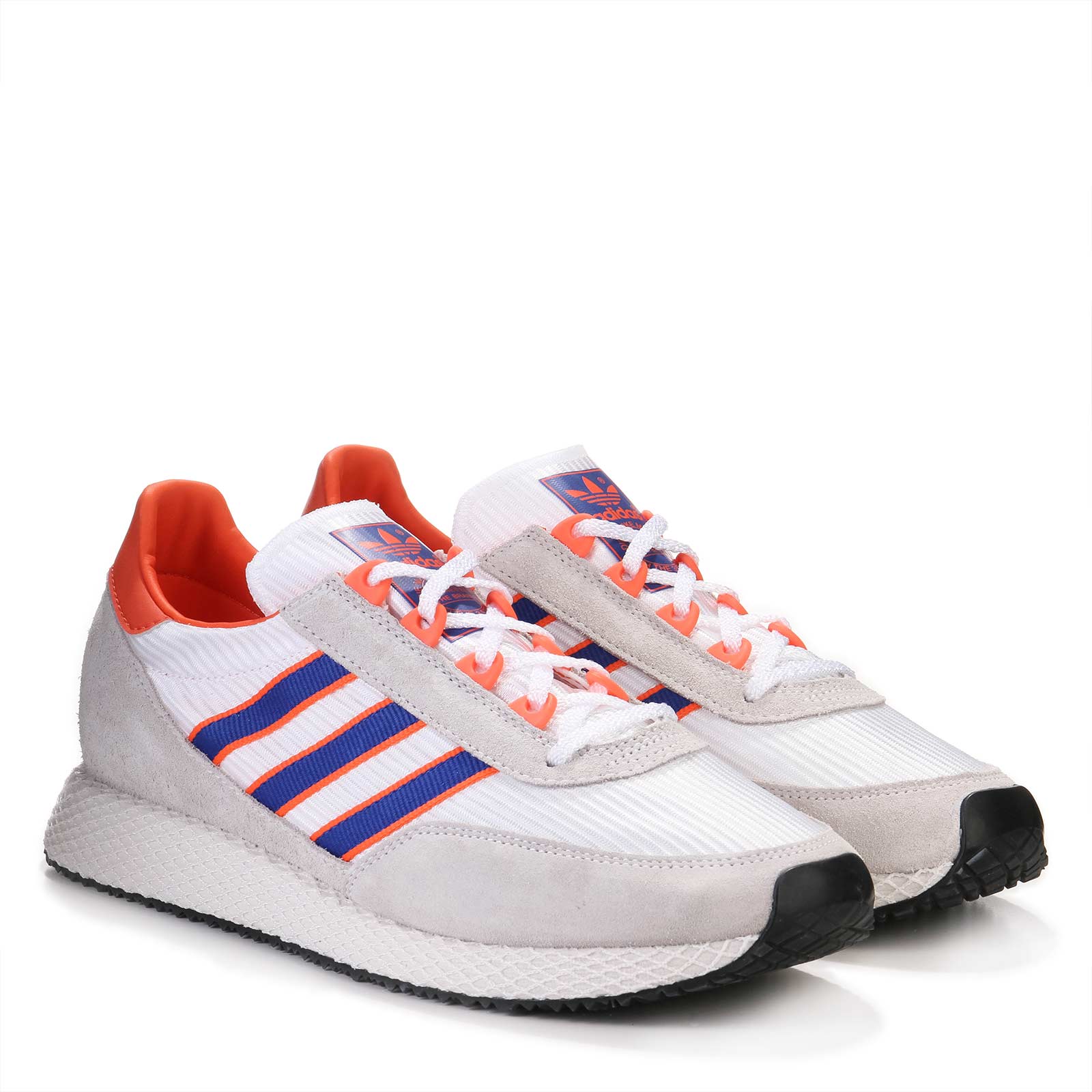 Glenbuck footwear white/royalblue/true orange - Image 2