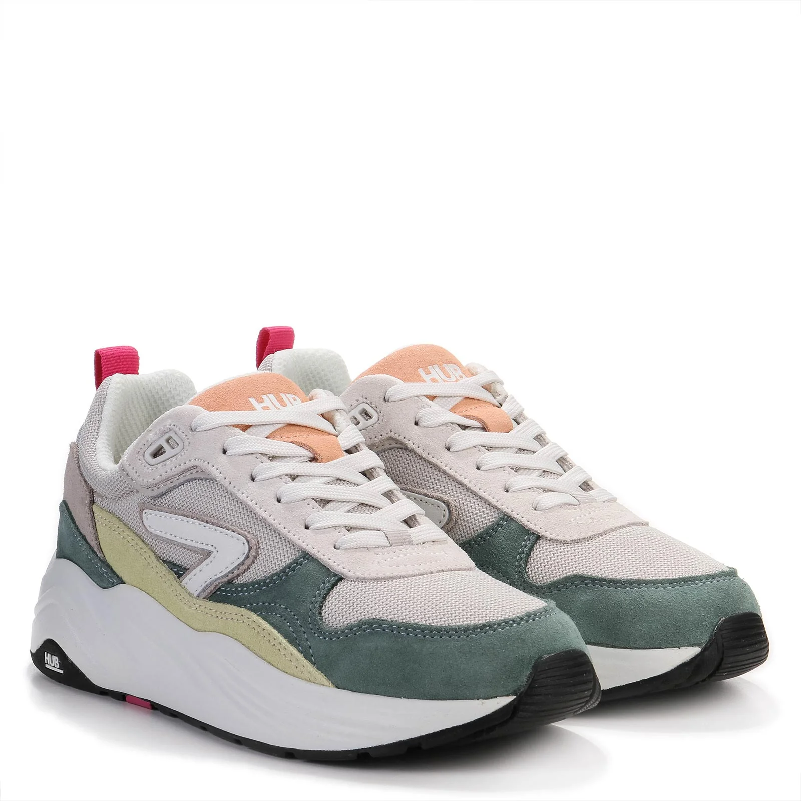 Glide S43 It bone/offwhite/leaf green/A. apricot/offwhite-black - Image 2