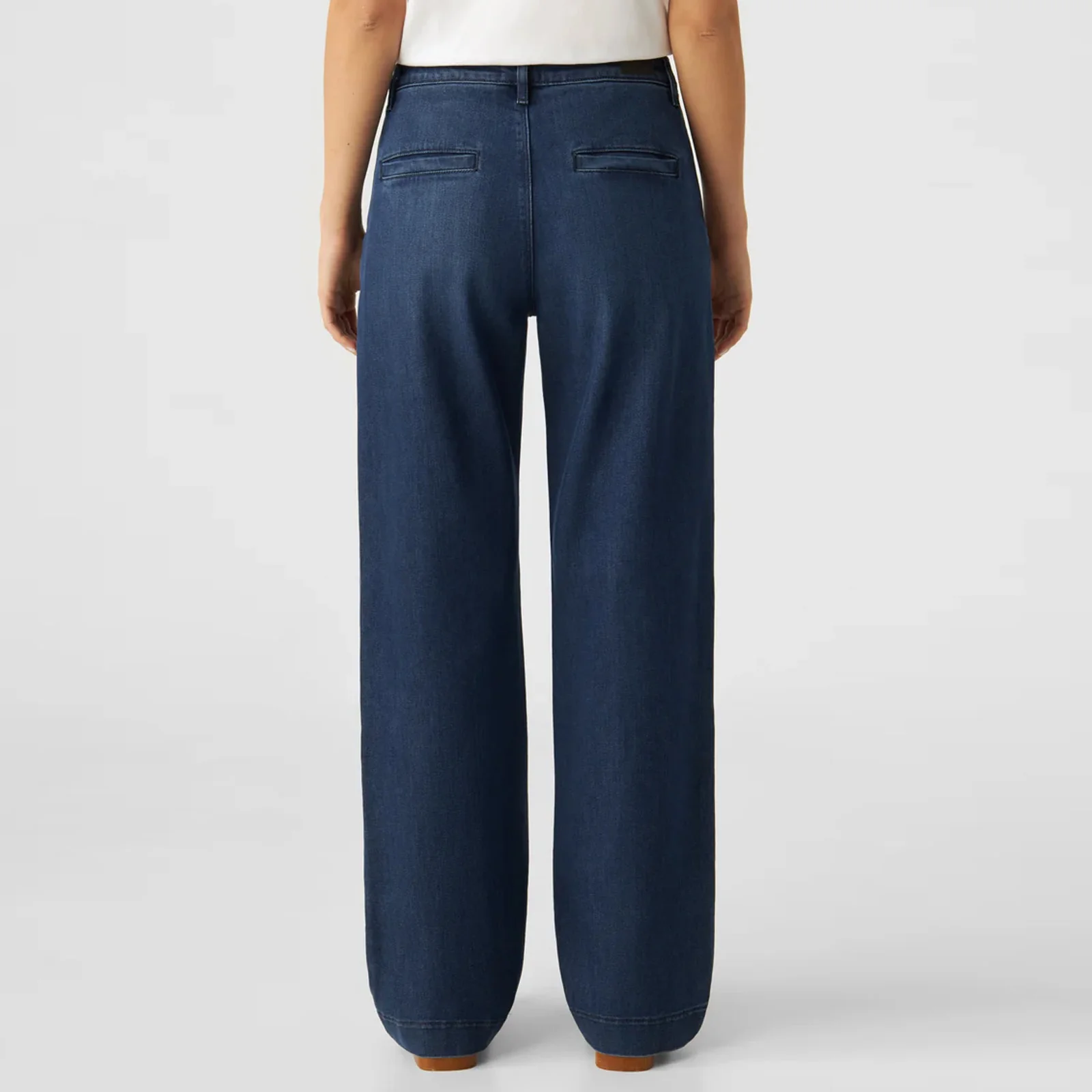 Glow Flared Recyceled Denim Chino dark blue - Image 2
