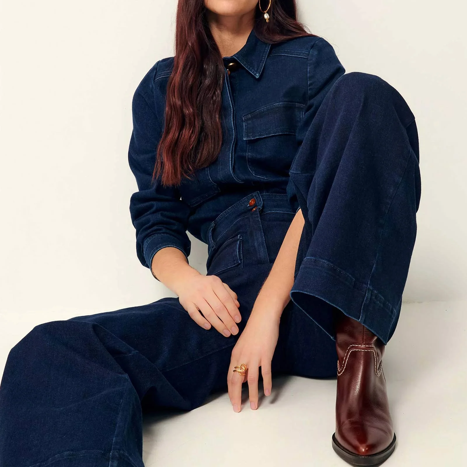 Guggen Shirt denim blue - Image 5