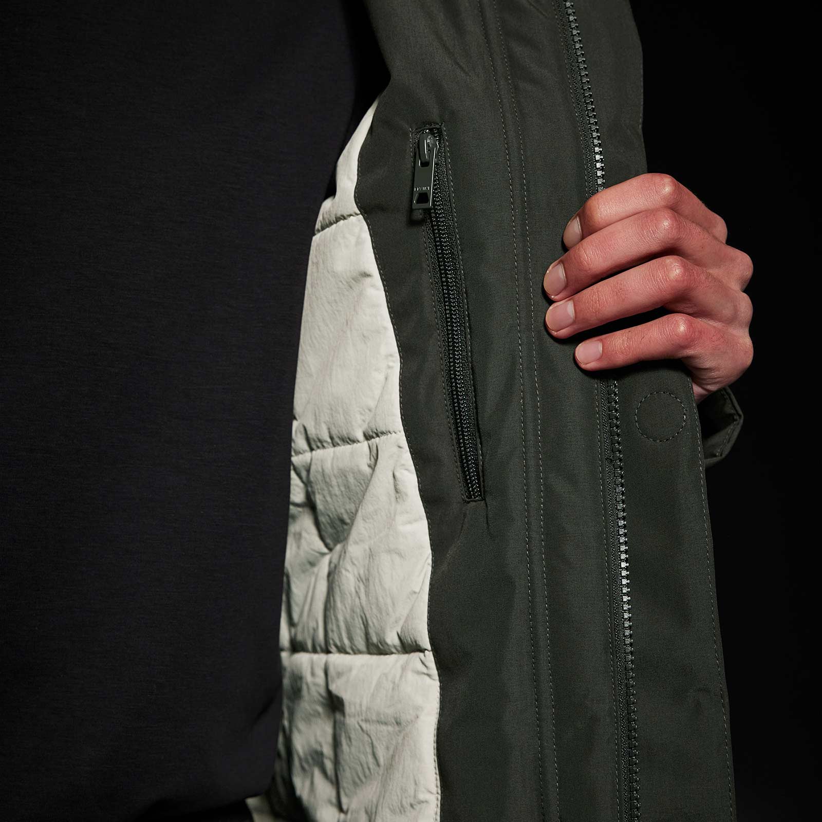 Gunter Winter Jacket shelter green - Image 9