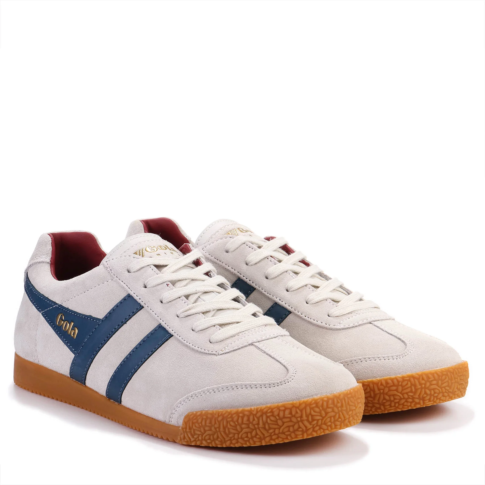 Harrier Suede off white/vintage blue/deep red - Image 2