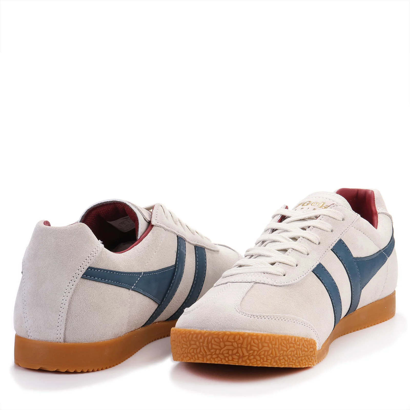 Harrier Suede off white/vintage blue/deep red - Image 3