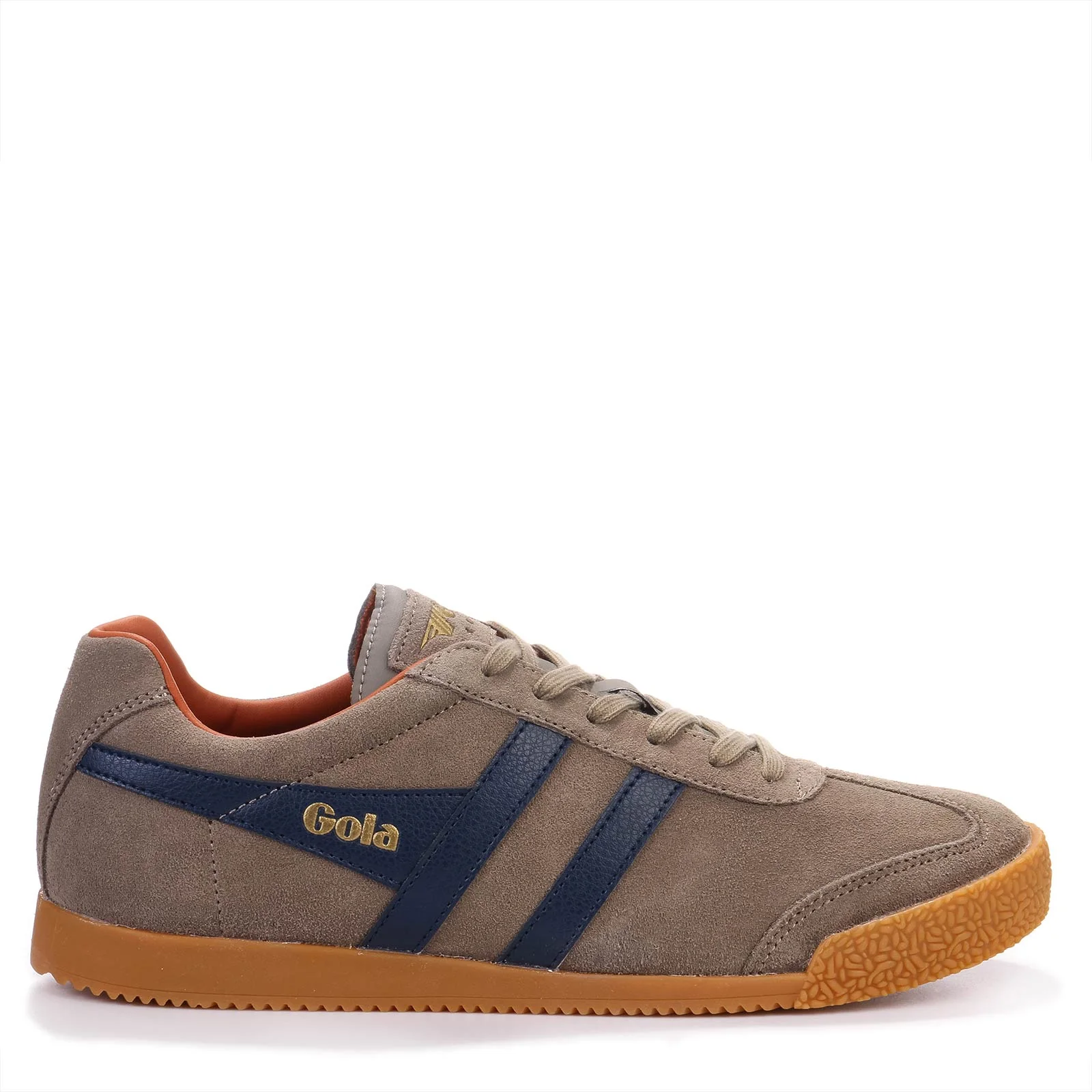 Harrier Suede rhino/navy/m.orange