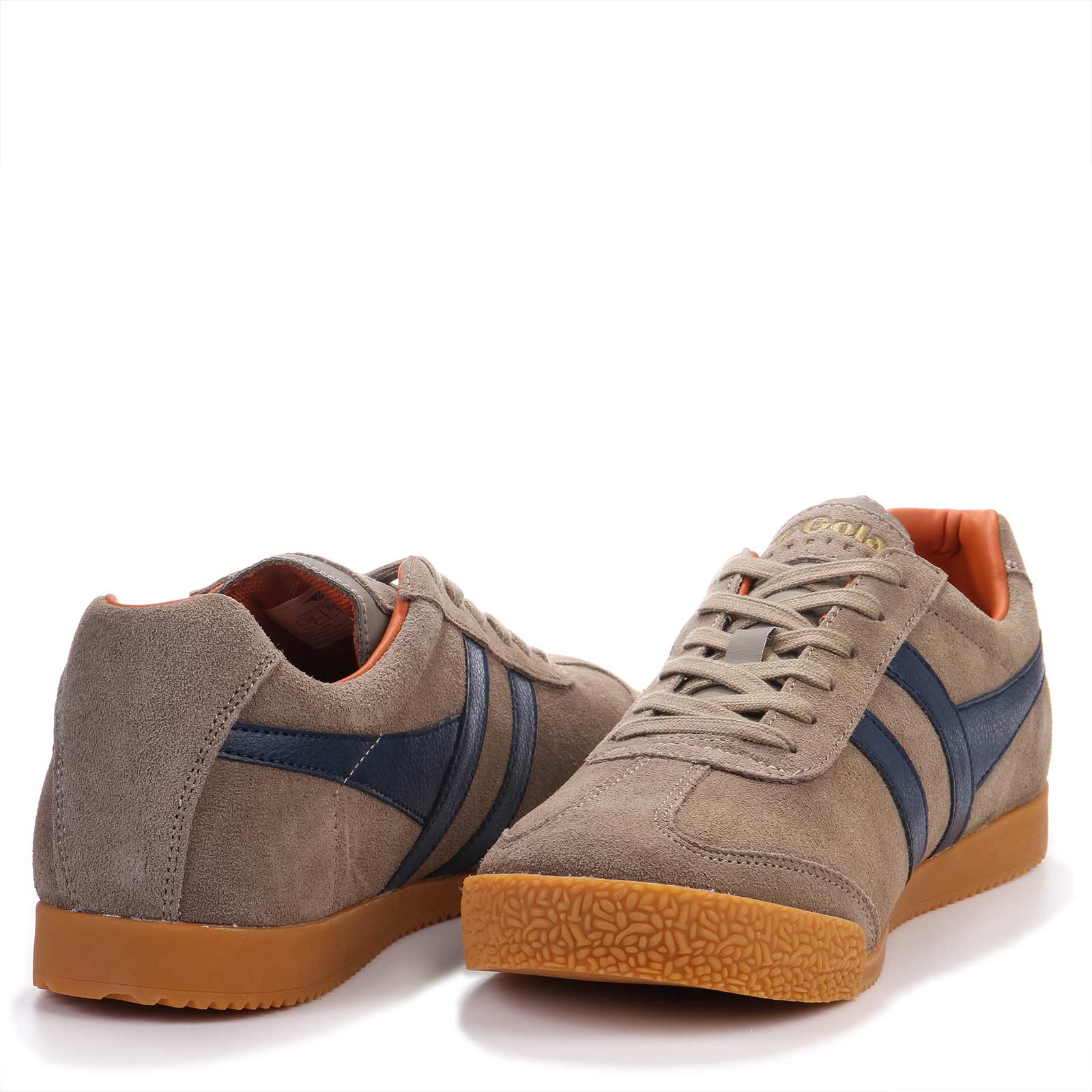 Harrier Suede rhino/navy/m.orange - Image 3